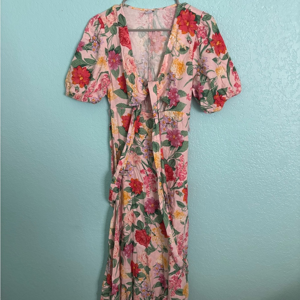 Old Navy Pink Floral Dress